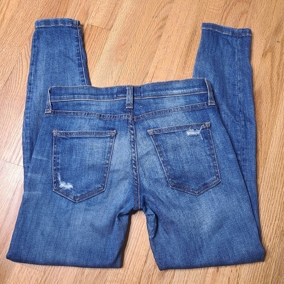 Current Elliott Size 25 The Stiletto Skinny Jeans in Niagra Destroy - Picture 6 of 7